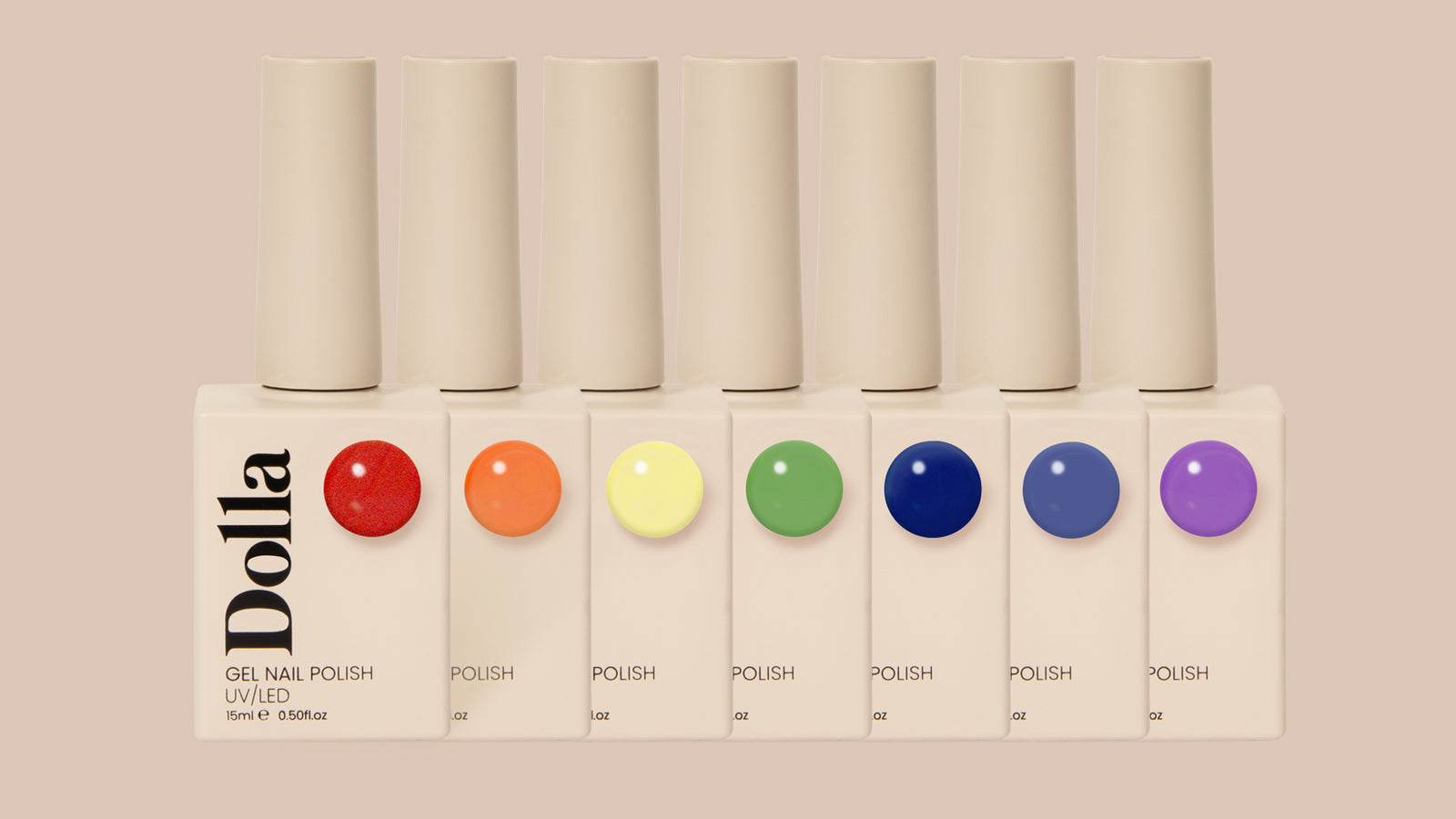 Explore the Serenity of 'Aqua Mist' Gel Nail Polish | Dolla
