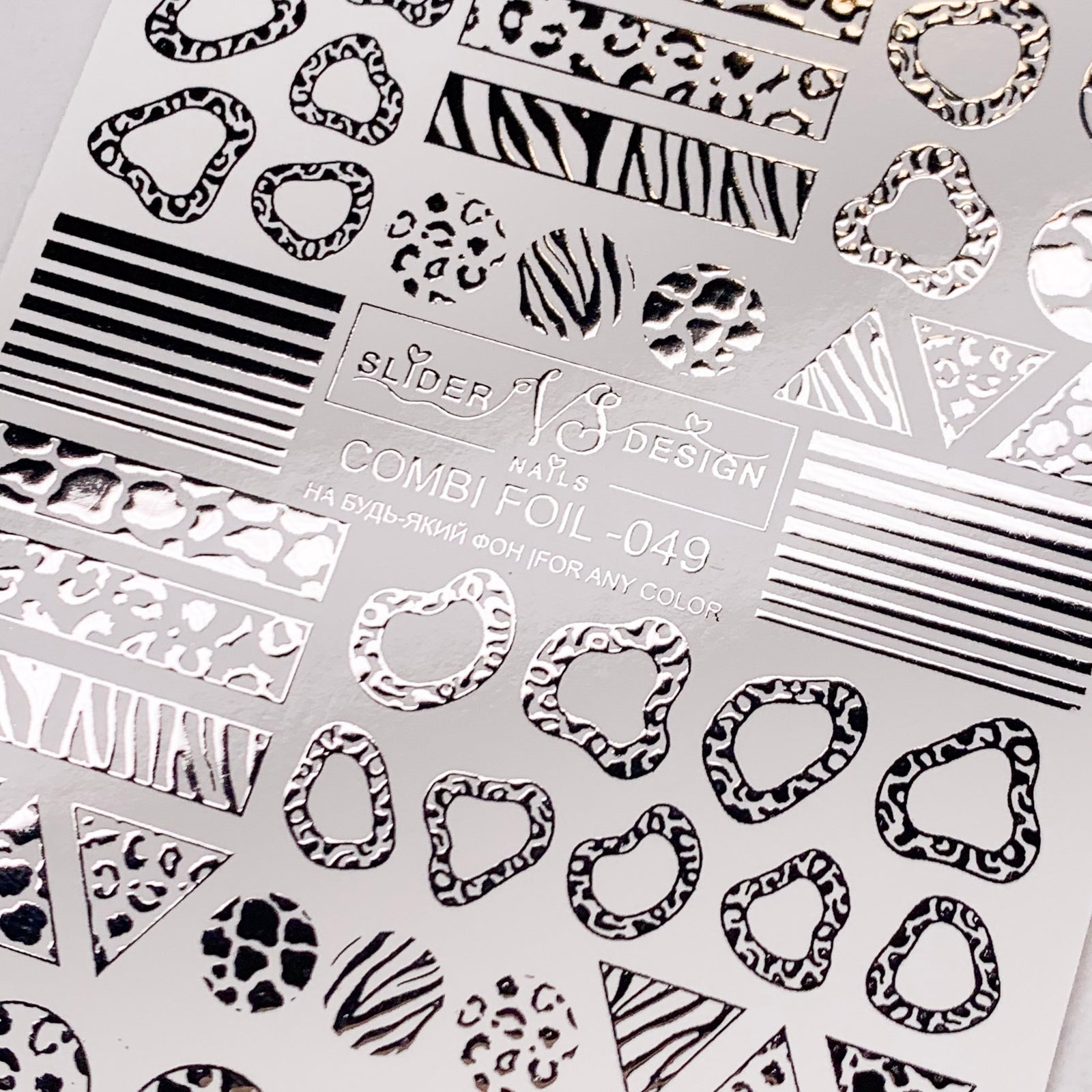 VS combi foil 049 nail sliders in UK from miss dolla