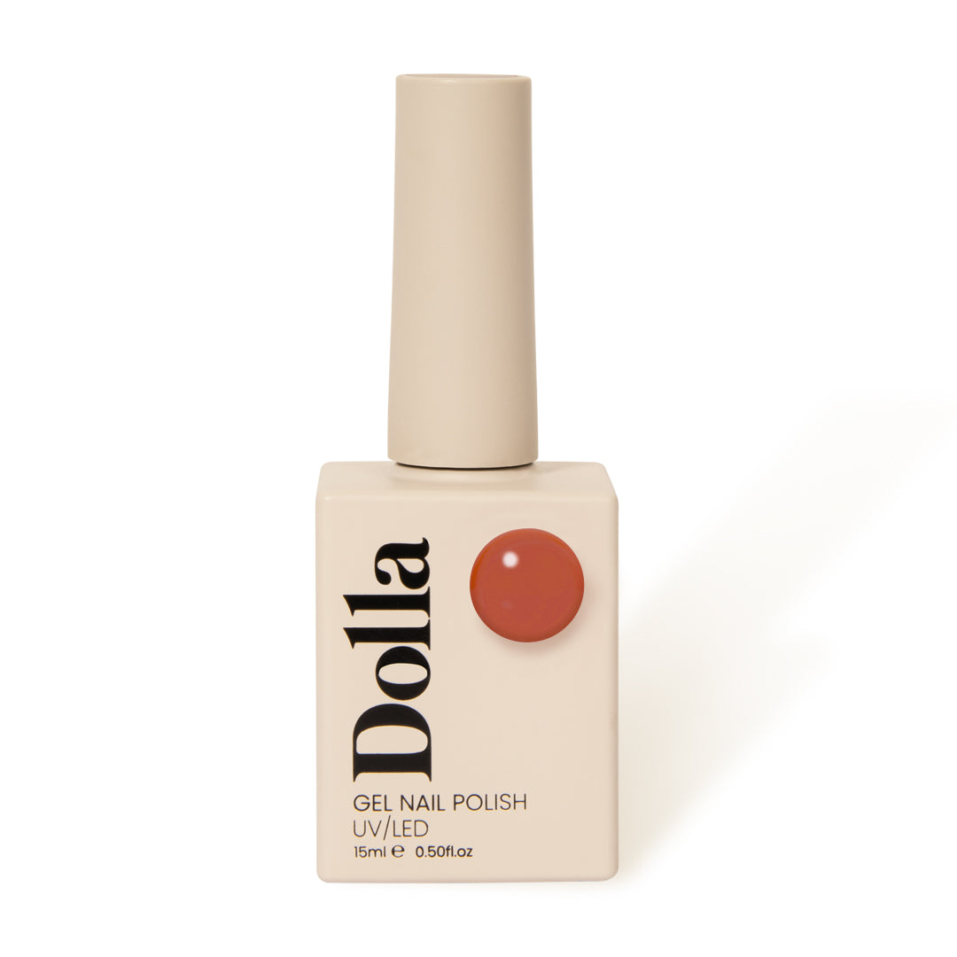 Beautiful coral nail polish, gel polish beautiful colour | Miss Dolla