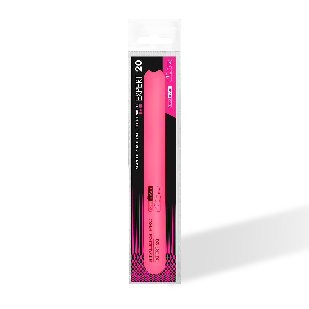 Staleks Straight Beveled Plastic Base for Nail File EXPERT 20