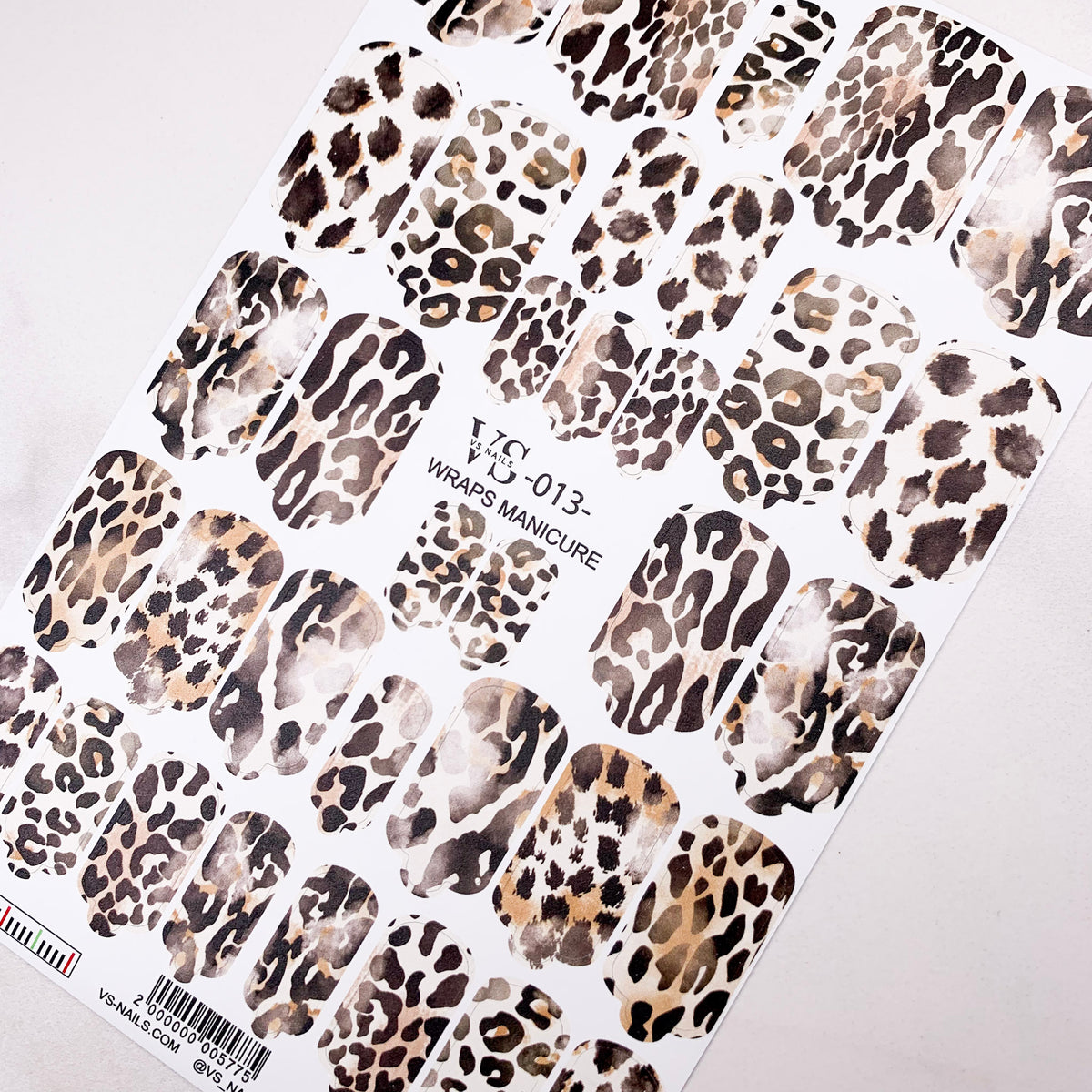 VS wraps manicure 13 from the top 5 nail brands in UK nail films manicure wraps.