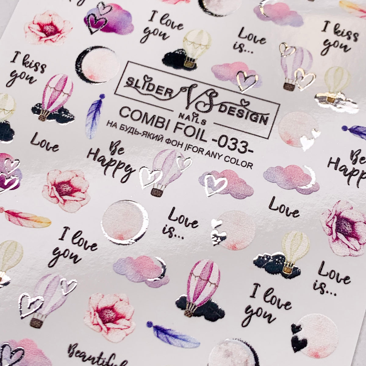 Colourful nail slider film | Miss Dolla