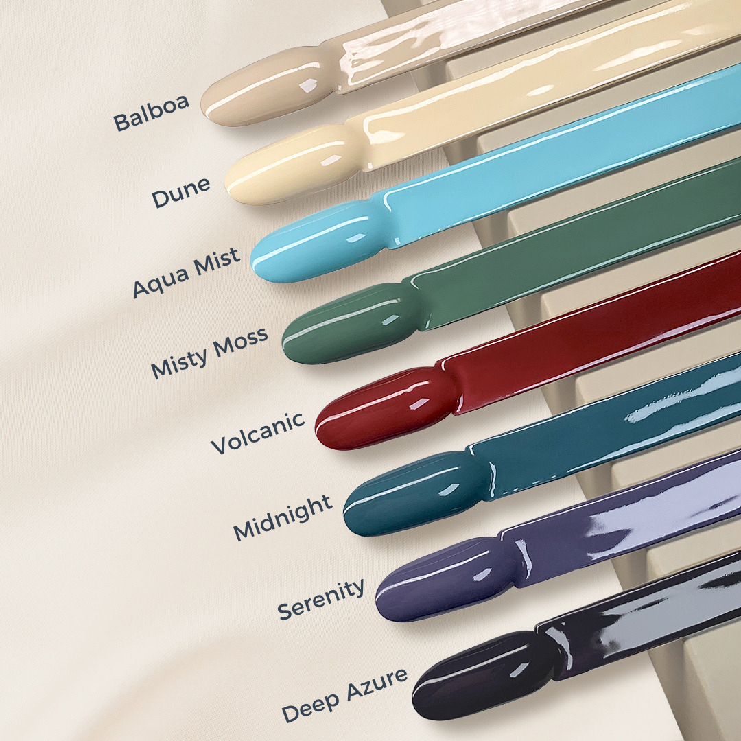 &quot;Aqua Mist&quot; gel nail polish and the range of colors | Miss Dolla