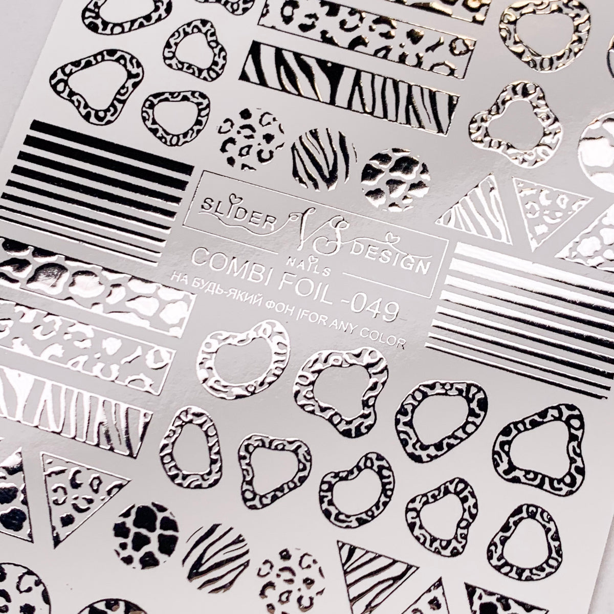 VS combi foil 049 nail sliders in UK from miss dolla