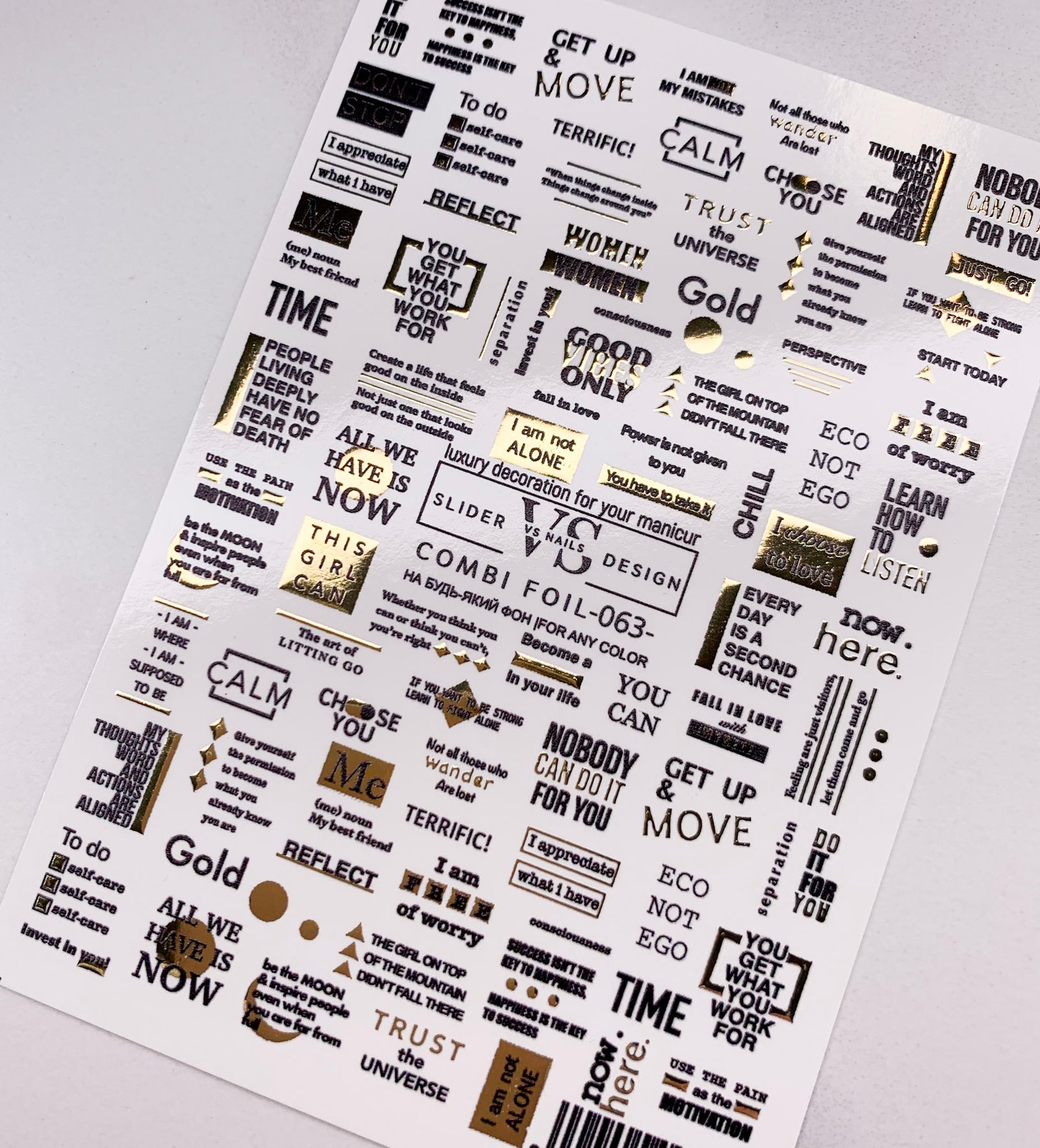 vs combi foil 63 nail film from the top UK nail brands Miss Dolla