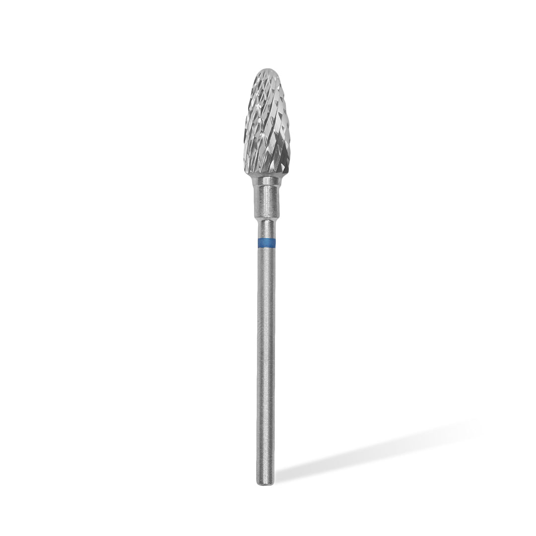 Staleks Carbide &#39;Corn&#39; Blue Drill Bit, head diameter 6mm/ working part 14mm