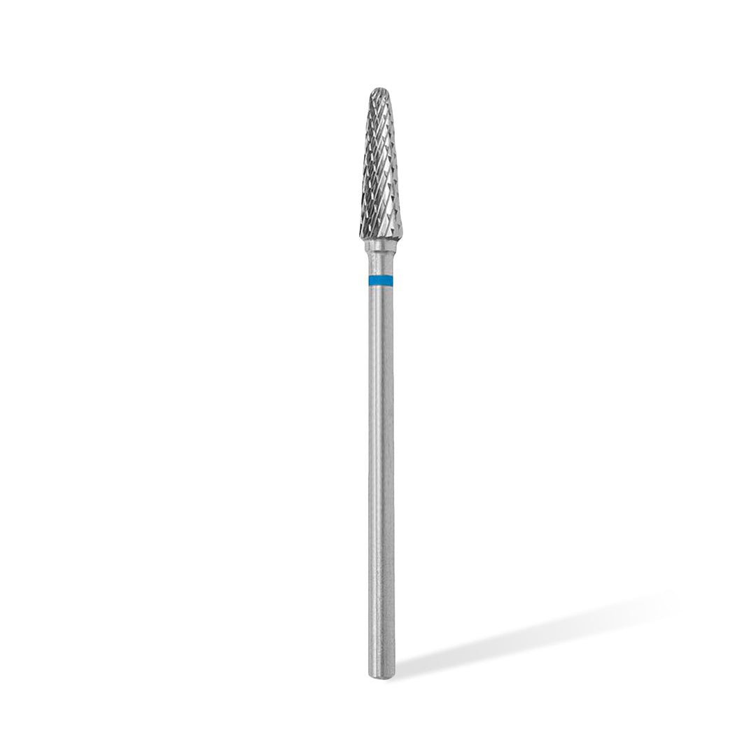 Staleks Carbide 'Frustum' Blue Nail Drill Bit, head diameter 4mm / working part 13mm