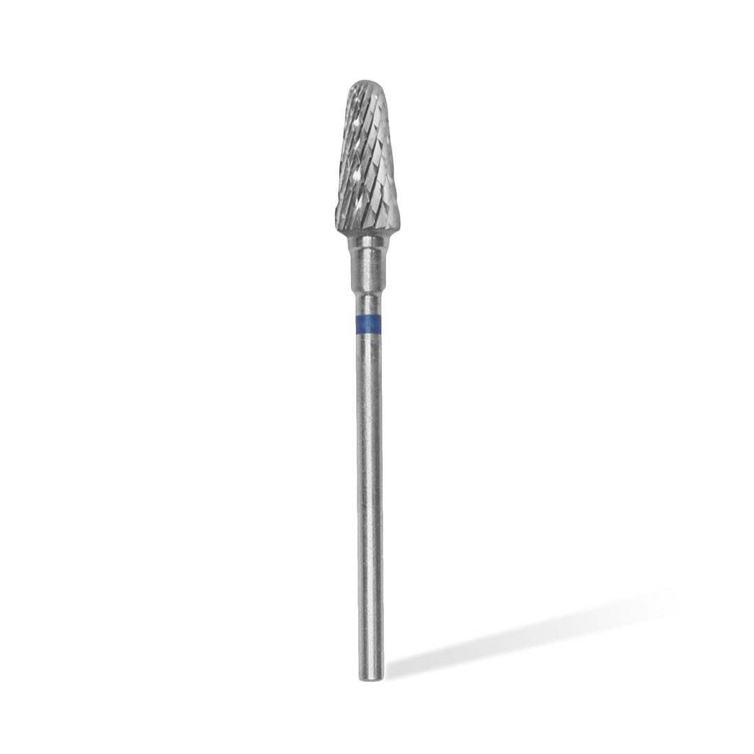 Staleks Carbide 'Frustum' Blue Nail Drill Bit, head diameter 6mm/ working part 14mm