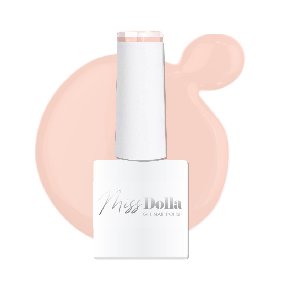 Peach gel polish colour UK | Miss Dolla