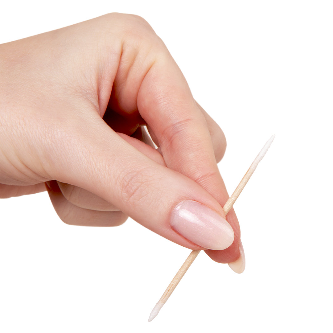 Cotton Tipped Wooden Nail Precision Sticks