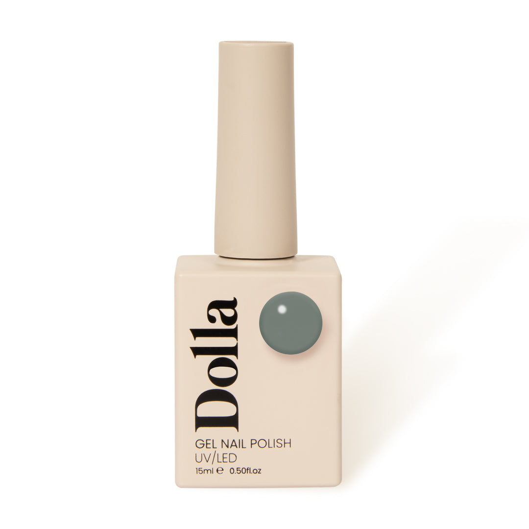 Beautiful grey gel polish uk from top nail brand | Miss Dolla