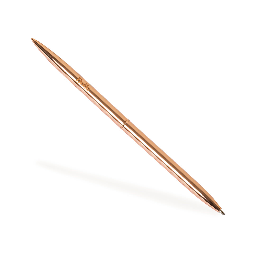 Dolla Rose Gold Ballpoint Pen