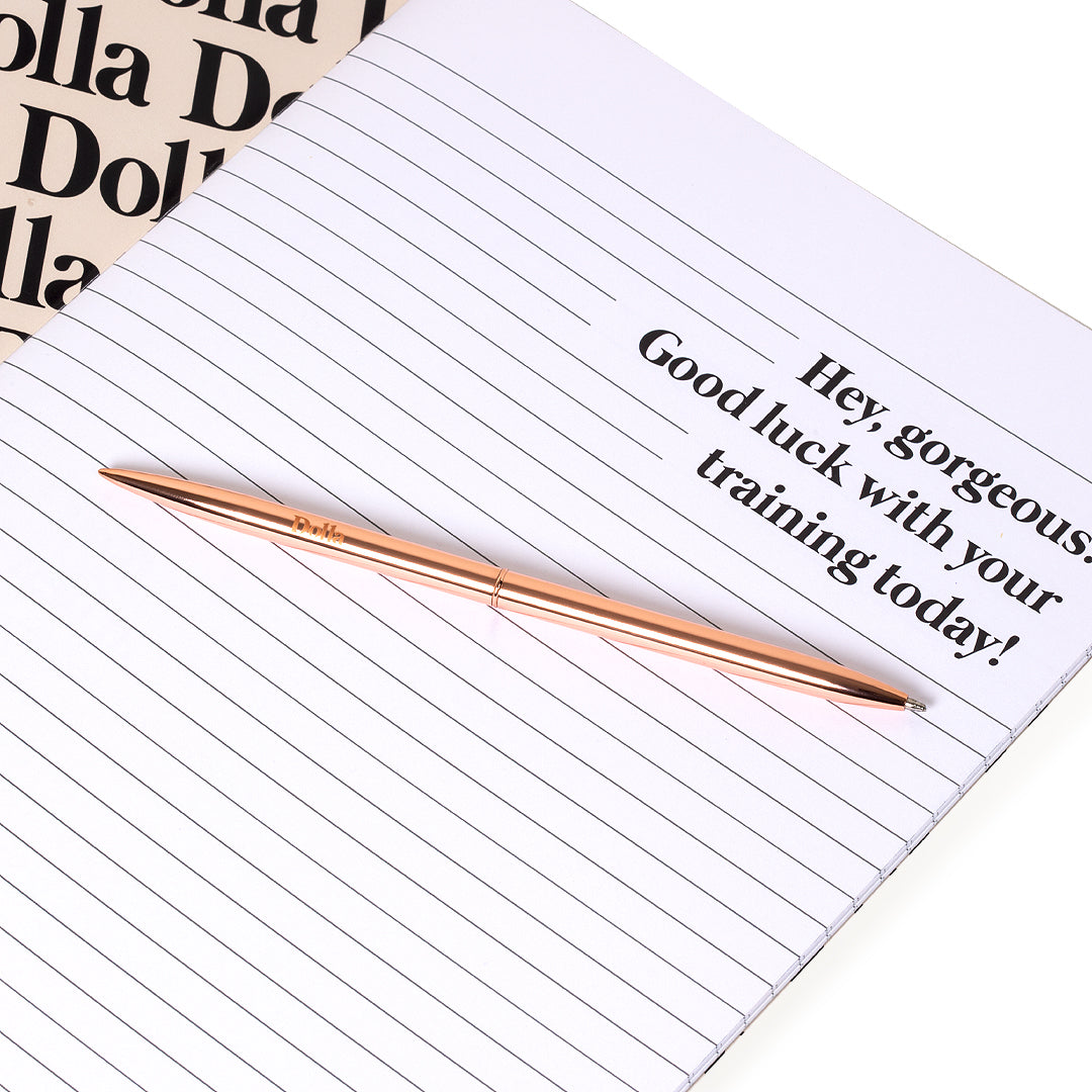 Dolla Rose Gold Ballpoint Pen