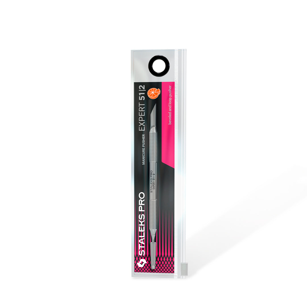 Staleks Manicure Bevelled Pusher with Loop EXPERT 51 TYPE 2