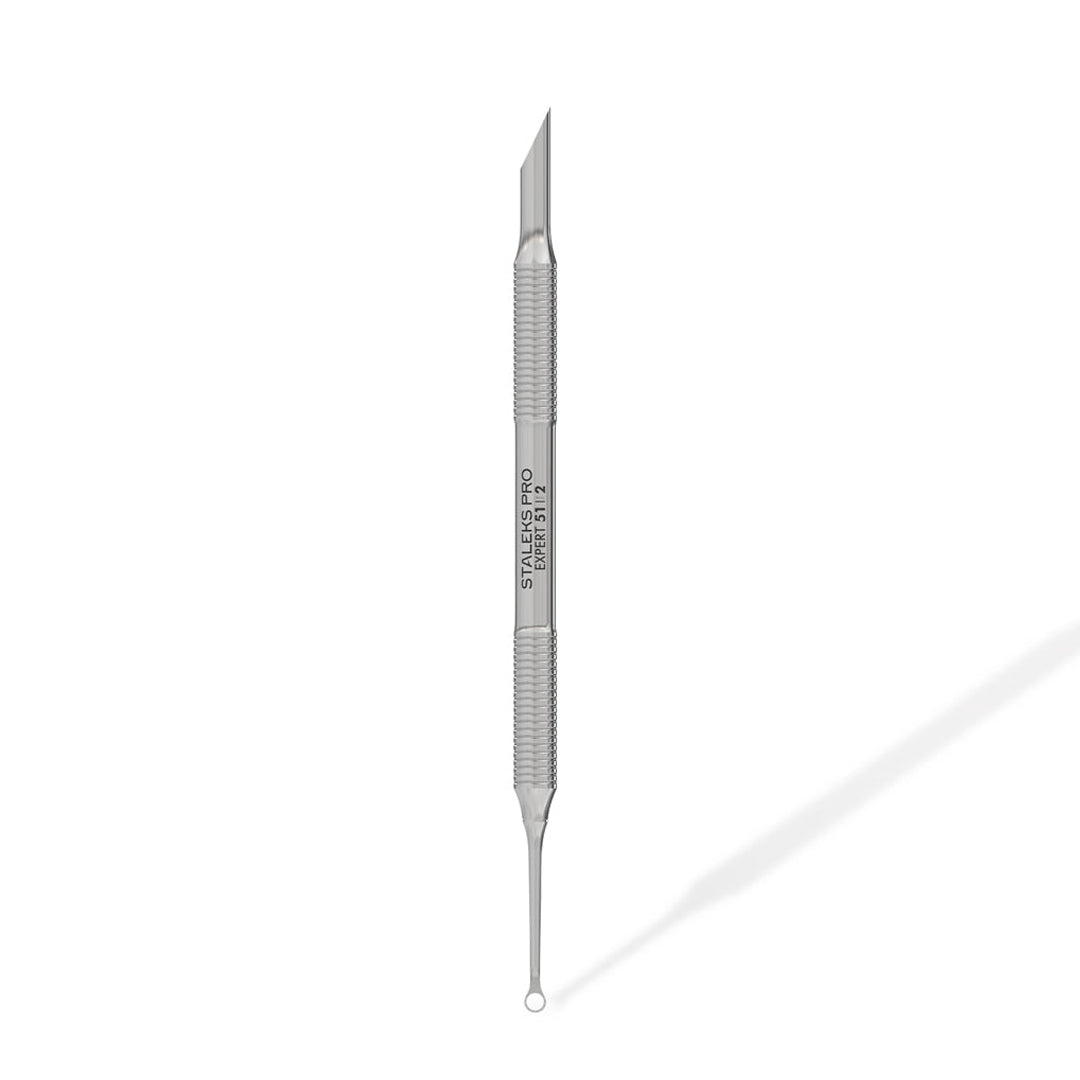 Staleks Manicure Bevelled Pusher with Loop EXPERT 51 TYPE 2