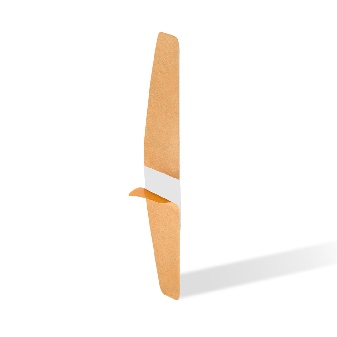 Staleks Disposable Crescent Nail Files EXPERT 40 (30 pcs, Soft Foam, Various Grits)