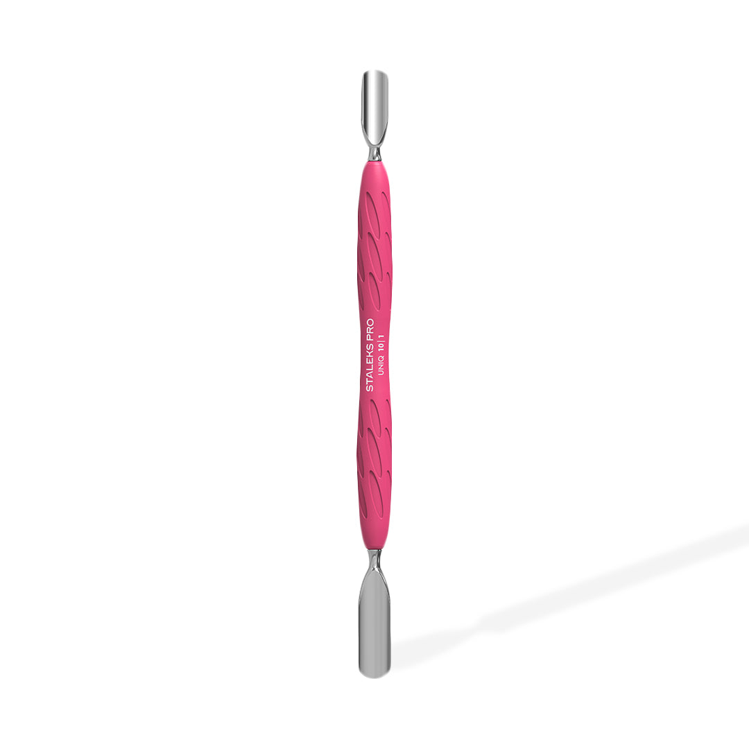 Staleks Gummy Manicure Rounded Wide &amp; Narrow Pusher UNIQ 10 TYPE 1
