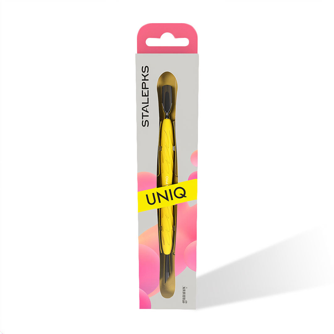 Staleks Gummy Manicure Rounded Narrow &amp; Slanted Pusher UNIQ 10 TYPE 2