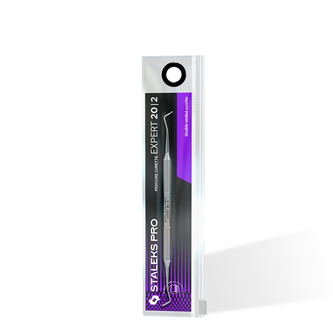 Staleks Professional Double-Ended Pedicure Curette EXPERT 20 Type 2