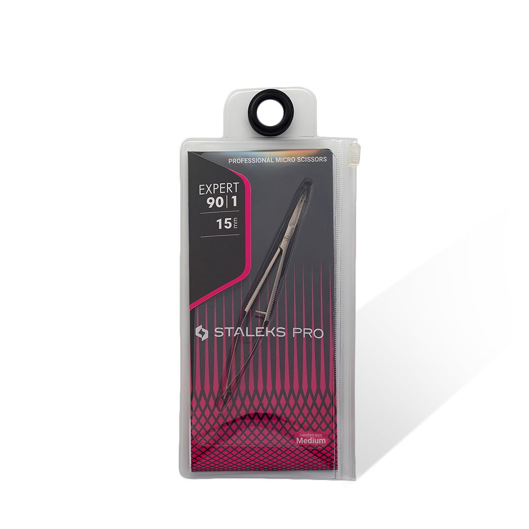 Staleks Professional Cuticle Micro Scissors EXPERT 90 TYPE 1