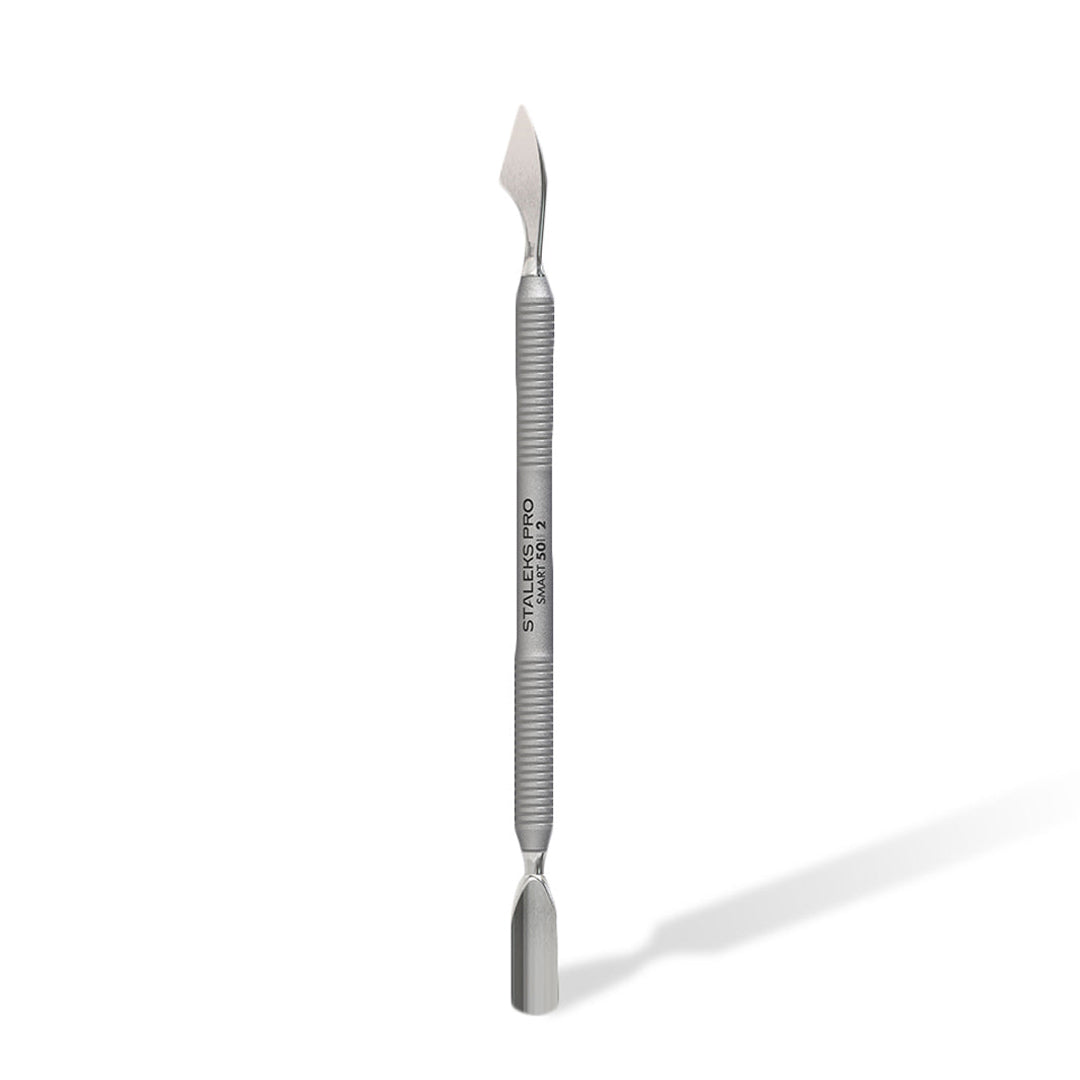 Staleks Professional Manicure Rounded Pusher with Cleaner SMART 50 Type 2
