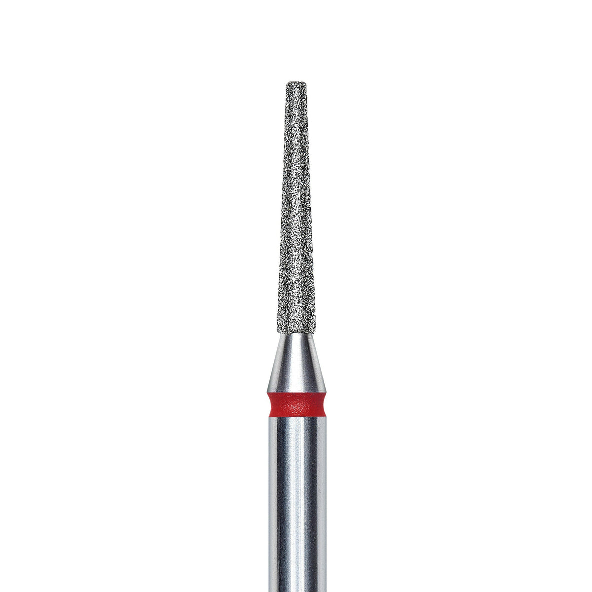 Staleks Diamond nail drill bit, &quot;frustum&quot;, red, head diameter 1.6mm/ working part 10mm FA70R016/10.
