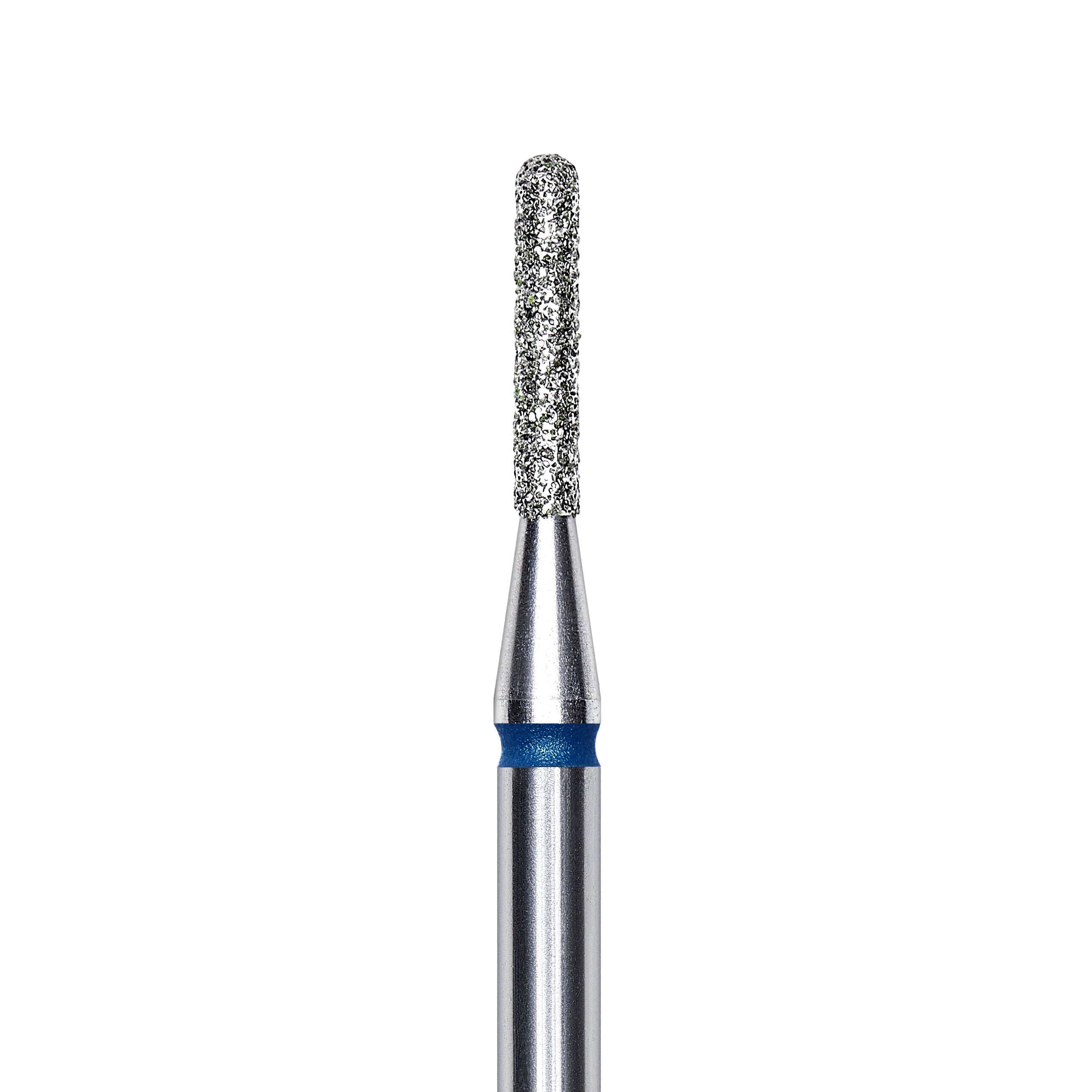 Staleks Diamond nail drill bit, rounded "cylinder", blue, head diameter 1.4mm/ working part 8mm FA30B014/8.