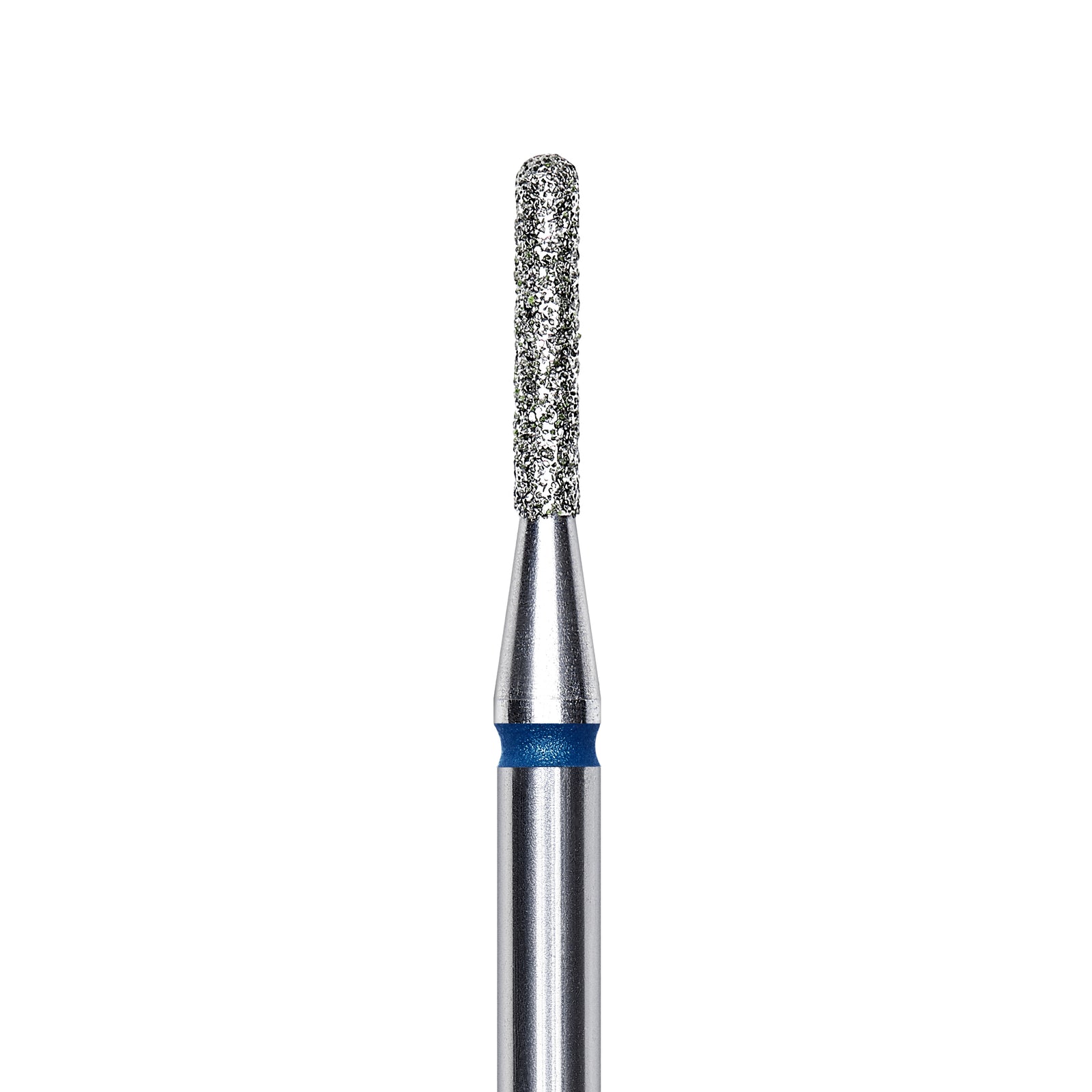 Staleks Diamond nail drill bit, rounded "cylinder", blue, head diameter 1.4mm/ working part 8mm FA30B014/8.
