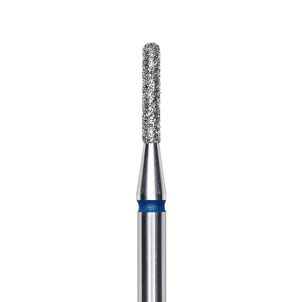 Staleks Diamond nail drill bit, rounded &quot;cylinder&quot;, blue, head diameter 1.4mm/ working part 8mm FA30B014/8.