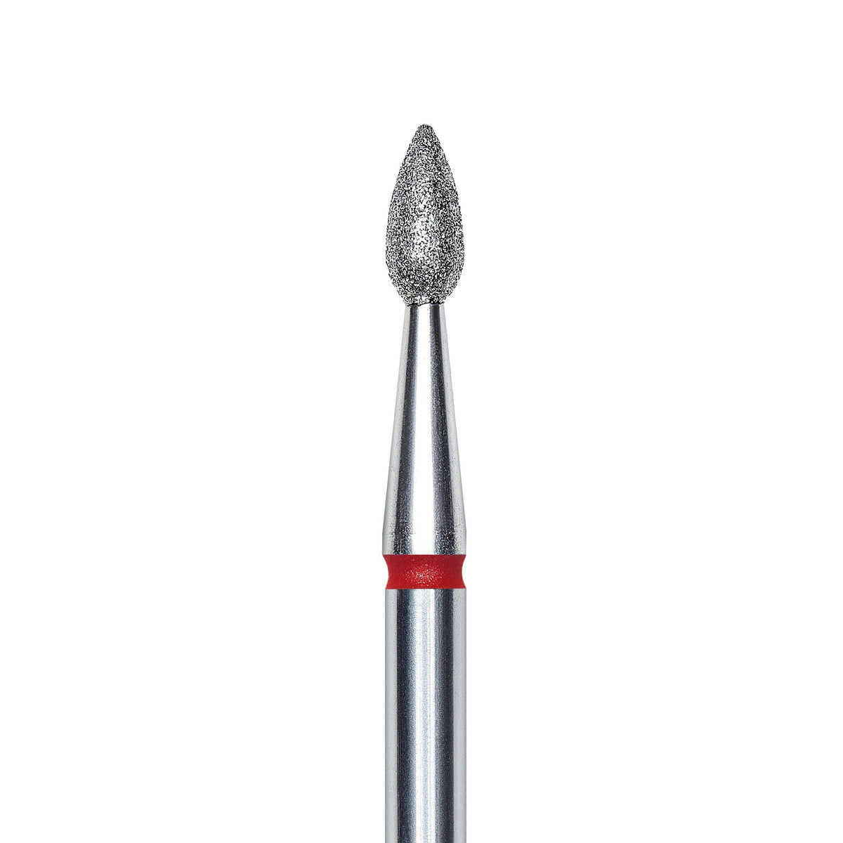 Staleks Diamond nail drill bit, &quot;drop&quot; , red, head diameter 2.3mm/ working part 5mm FA40R023/5. | Miss Dolla