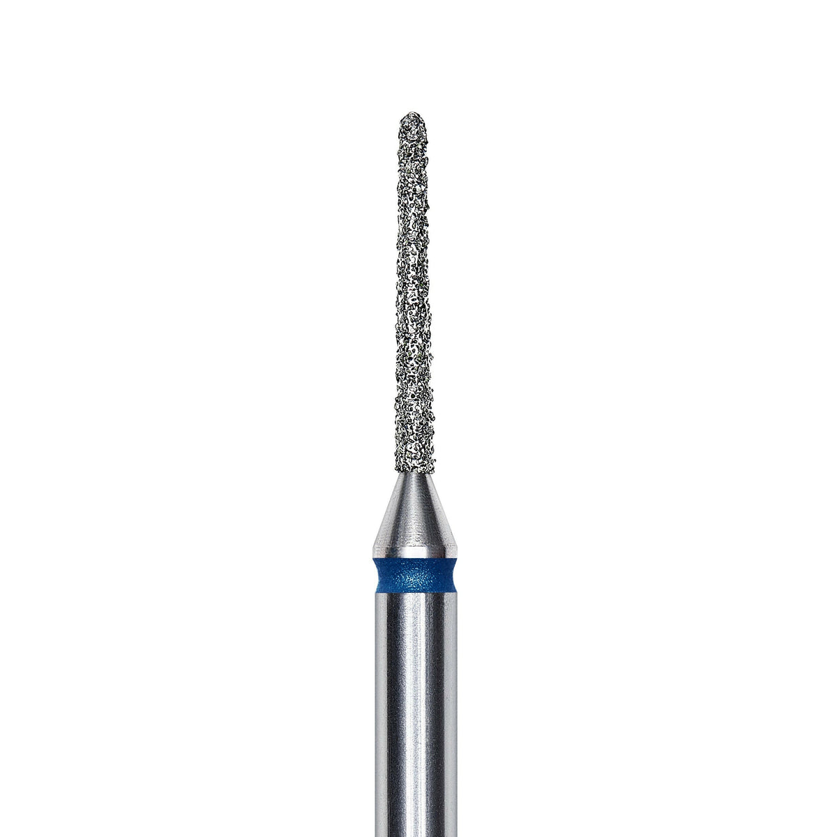 Staleks Diamond nail drill bit, &quot;needle&quot;, blue, head diameter 1mm/ working part 10mm FA80B010/10.