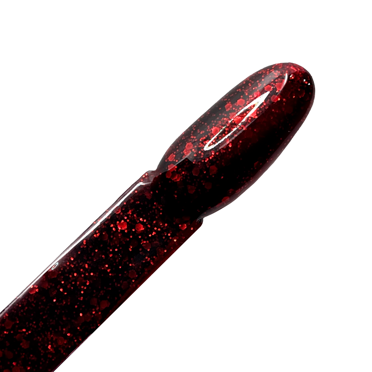&quot;She Devil&quot; sparkling red gel nail polish | Miss Dolla