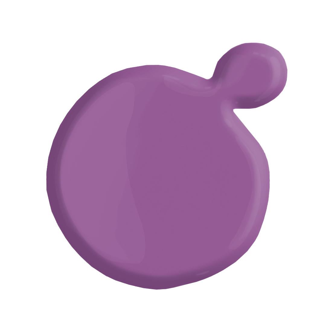 easy application easy soak off removal Bright, lavender shade gel nail polish | Dolla 