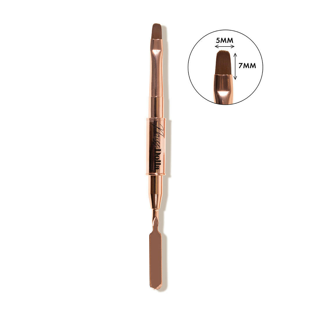 Universal nail brush for gel and acrylic application by Miss Dolla.