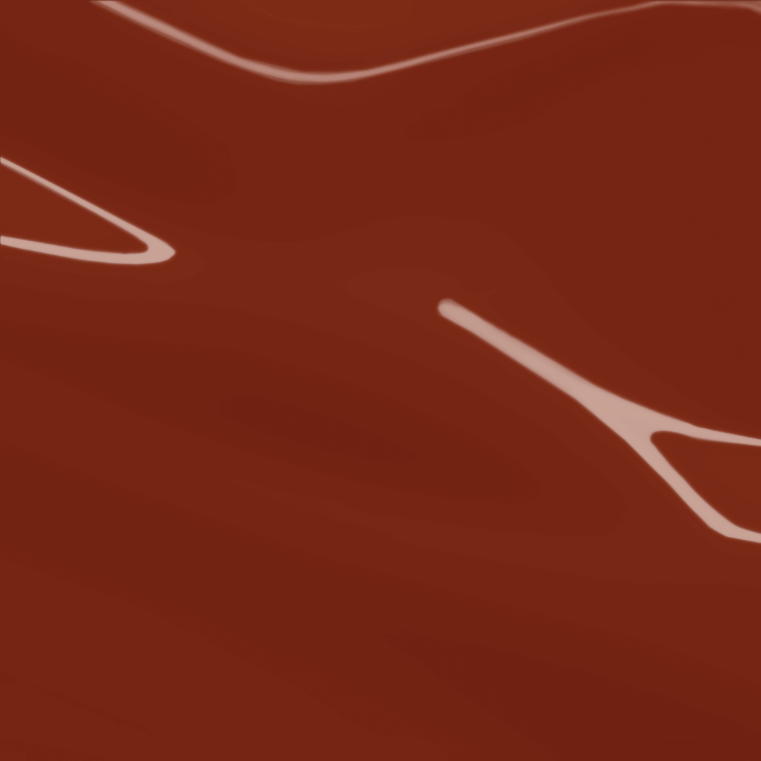 Close-up of Pumpkin Spiced Gel Nail Polish by Miss Dolla, emphasizing the glossy finish and color. | Miss Dolla