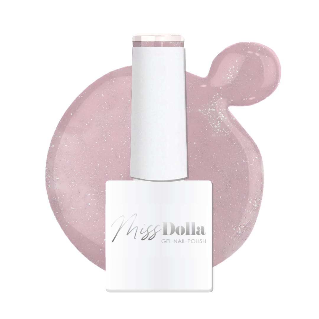 Frozen colour from Miss Dolla - cold pink colour with shimmer | Dolla